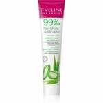 Eveline Cosmetics 99% Natural Aloe Vera pomirjajoča depilacijska krema bikini linija in pazduhe 125 ml