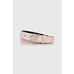 Ženski pas Calvin Klein Jeans Round Mono Pl Lthr Belt 30Mm K60K611490 Pale Conch TFT