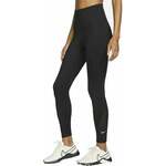 Nike Dri-Fit One Womens High-Waisted 7/8 Leggings Black/White XS Fitnes hlače