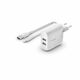 Belkin polnilec, 24 W, USB-A, Lightning kabel (WCD001vf1MWH)