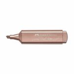 WEBHIDDENBRAND Svetlomer Faber-Castell Textliner 46 Metallic kovinsko roza