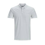 Jack&amp;Jones Moška polo triko Slim Fit JJEBASIC 12136516 White (Velikost XL)