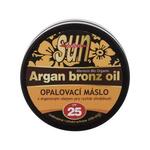 VIVACO Sun Argan Bronz Oil Suntan Butter SPF25 vodoodporno maslo za zaščito pred soncem z arganovim oljem za hitro porjavelost 200 ml