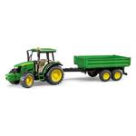 Bruder traktor John Deere s prikolico 02108