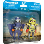 slomart playset playmobil duo pack air stunt show 70824 (14 pcs)