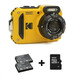 Kodak 16.0Mpx nepremočljiv rumeni digitalni fotoaparat WPZ2