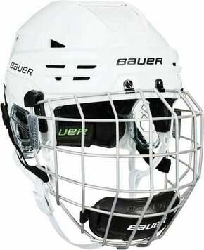 Bauer RE-AKT 85 Helmet Combo SR Bela M Hokejska čelada