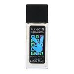 Playboy Generation For Him deodorant v spreju brez aluminija 75 ml za moške