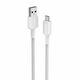 ANKER 322 USB-A - USB-C pleten kabel 0,9m bel, A81H5G21