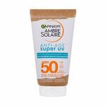 Garnier Ambre Solaire Super UV Anti-Age Protection Cream SPF50 krema za zaščito obraza pred soncem 50 ml unisex