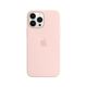 Apple Silicone Case with MagSafe ovitek za iPhone 13 Pro Max, silikonski, Chalk Pink (MM2R3ZM/A)