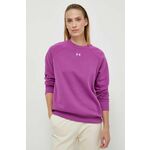 Under Armour Pulover UA Rival Fleece Crew-PPL M