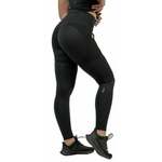 Nebbia High Waist Leggings INTENSE Mesh Black M Fitnes hlače