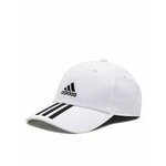 adidas Kapa s šiltom Baseball 3-Stripes Twill Cap FQ5411 Bela