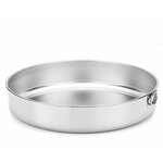 STEEL PAN pekač za torto 30 cm, okrogel, inox