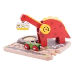 Žerjav z dinozavri Bigjigs Rail