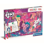 WEBHIDDENBRAND CLEMENTONI Reverzibilna sestavljanka My Little Pony 104 kosov