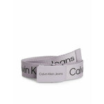 Calvin Klein Jeans Otroški pas Canvas Logo Belt IU0IU00125 Vijolična