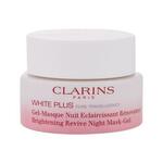 Clarins Clarins White Plus Brightening Revive Night Mask-Gel posvetlitvena nočna maska za obraz 50 ml za ženske