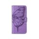 Chameleon Samsung Galaxy S24 Ultra - Preklopna torbica (WLGO-Butterfly) - vijolična