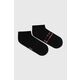 Nogavice Tommy Hilfiger 2-pack moški, črna barva - črna. Kratke nogavice iz kolekcije Tommy Hilfiger. Model izdelan iz elastičnega, enobarvnega materiala. V kompletu sta dva para.