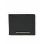 Calvin Klein Velika moška denarnica Modern Bar Bifold 6Cc W/Bill K50K511672 Črna
