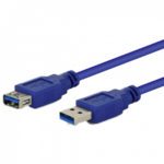 WEBHIDDENBRAND Gembird USB 3.0 kabel (AM - AF), podaljšek, 3 m, moder