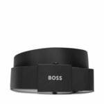 Boss Moški pas Icon-R Sr35 50513076 Črna