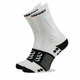 Visoke nogavice Unisex Compressport Pro Racing V4.0 Trail XU00048B Bela