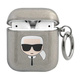 Karl Lagerfeld KLA2UKHGK AirPods ovitek črn/black Glitter Karl`s Head