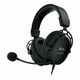 HyperX Cloud Alpha gaming slušalke, 3.5 mm/brezžične, rdeča/črna, 98dB/mW, mikrofon