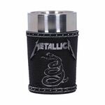 WEBHIDDENBRAND Nemesis Metallica Black Album kozarček za žganje, 7,5 cm