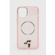 Karl Lagerfeld iphone 14 plus 6,7" hardcase roza/pink iconic karl&amp;choupette magsafe