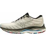 Mizuno Wave Rider 26 Running Shoes, Snow White/Indigo Buntin - 46