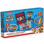 Paw Patrol mozaik 21x15cm 4 penaste nalepke + 3 vrste slik