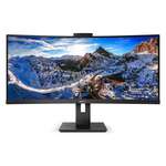 Philips 346P1CRH monitor, VA, 34", 21:9, 3440x1440, 100Hz, USB-C, HDMI, DVI, Display port, USB