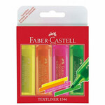 Faber-Castell Označevalnik Textliner 46 Neon komplet 4 barv