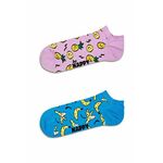 Nogavice Happy Socks Fruit Low Socks 2-pack - pisana. Nogavice iz kolekcije Happy Socks. Model izdelan iz elastičnega, vzorčastega materiala. V kompletu sta dva para.