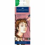 Faber-Castell Goldfaber Sketch Dual Marker Portretni komplet pisal, 6 barv