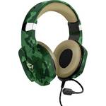 Trust GXT 323C Carus gaming slušalke, zelena, mikrofon
