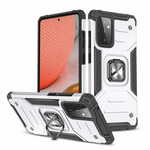 slomart wozinsky ring armor case kickstand tough rugged cover za samsung galaxy a72 4g srebrna