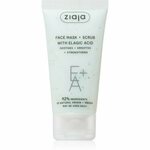 Ziaja Piling maska z elaginsko kislino (Face Mask + Scrub) 55 ml