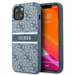 Guess GUHCP13S4GDBL 13 mini 5,4" modri trdi kovček 4G Stripe