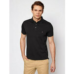 Tommy Hilfiger Polo majica 1985 MW0MW17771 Črna Slim Fit