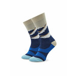 Curator Socks Visoke nogavice Unisex Wave Pisana