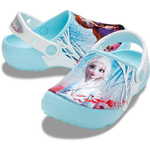 Crocs Disney Frozen 2 206167-4O9 dekliški natikači, 34/35, modri