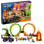 LEGO® City 60339 Dvojna zanka za kaskaderstvo