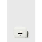 Karl Lagerfeld airpods pro cover bel/white silikon choupette head 3d