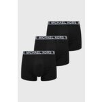 Boksarice Michael Kors 3-pack moški, črna barva - črna. Bokserke iz kolekcije Michael Kors. Model izdelan iz gladke, elastične, udobne pletenine. V kompletu so trije pari.