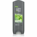 Dove Men+Care Extra Fresh gel za prhanje za telo in obraz 250 ml